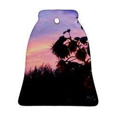 Sunflower Sunset Ii Bell Ornament (two Sides) by okhismakingart