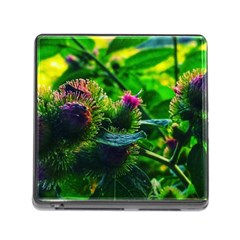 Bur Flowers Memory Card Reader (square 5 Slot) by okhismakingart