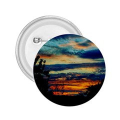 Blue Sunset 2 25  Buttons by okhismakingart