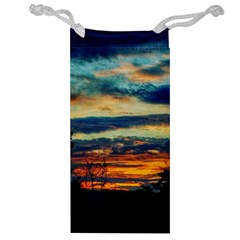 Blue Sunset Jewelry Bag by okhismakingart