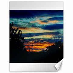 Blue Sunset Canvas 18  X 24  by okhismakingart