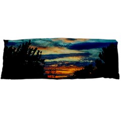 Blue Sunset Body Pillow Case Dakimakura (two Sides) by okhismakingart