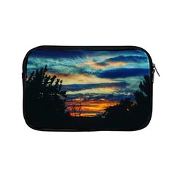 Blue Sunset Apple Macbook Pro 13  Zipper Case by okhismakingart