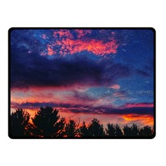 Afternoon Majesty Double Sided Fleece Blanket (small)  by okhismakingart