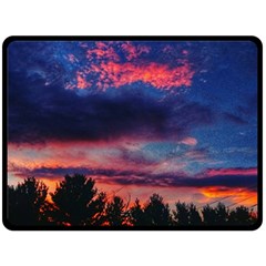 Afternoon Majesty Double Sided Fleece Blanket (large)  by okhismakingart