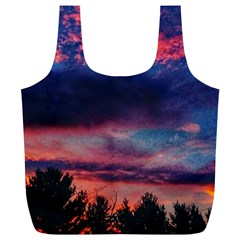 Afternoon Majesty Full Print Recycle Bag (xl) by okhismakingart