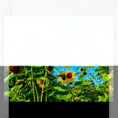 Bright Sunflowers Rectangular Jigsaw Puzzl by okhismakingart