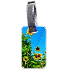 Bright Sunflowers Luggage Tags (two Sides) by okhismakingart