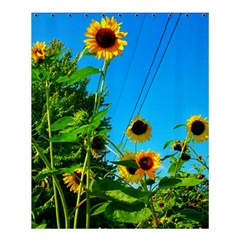 Bright Sunflowers Shower Curtain 60  X 72  (medium)  by okhismakingart