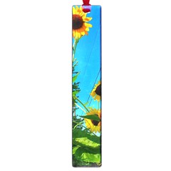 Bright Sunflowers Large Book Marks by okhismakingart