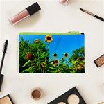 Bright Sunflowers Cosmetic Bag (XS) Back