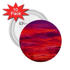 Warm Landscape 2 25  Buttons (10 Pack)  by okhismakingart