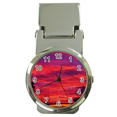 Warm Landscape Money Clip Watches by okhismakingart