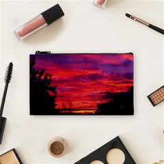 Warm Landscape Cosmetic Bag (small) by okhismakingart