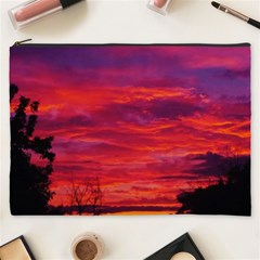 Warm Landscape Cosmetic Bag (xxxl) by okhismakingart