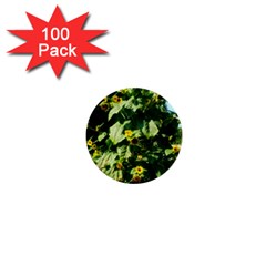 Big Sunflowers 1  Mini Buttons (100 Pack)  by okhismakingart