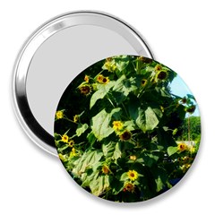 Big Sunflowers 3  Handbag Mirrors by okhismakingart