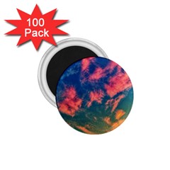 Brushstroke Skies 1 75  Magnets (100 Pack)  by okhismakingart