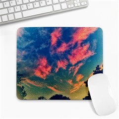 Brushstroke Skies Large Mousepads by okhismakingart