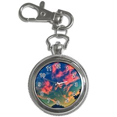 Brushstroke Skies Key Chain Watches by okhismakingart