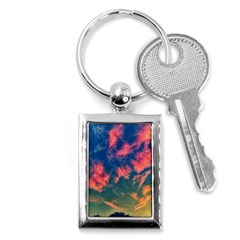 Brushstroke Skies Key Chains (rectangle)  by okhismakingart