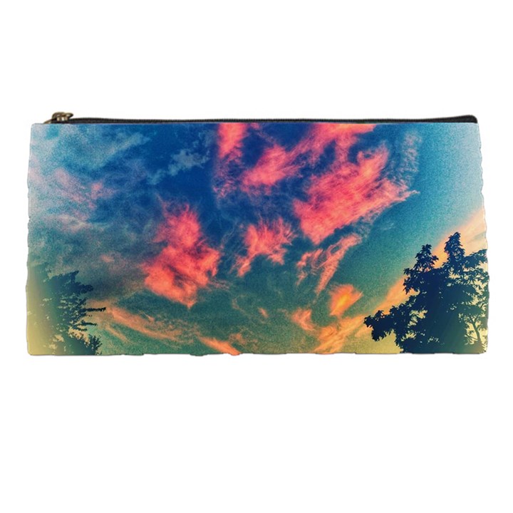 Brushstroke Skies Pencil Cases