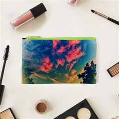 Brushstroke Skies Cosmetic Bag (xs) by okhismakingart