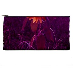 Purple Sunflower Pencil Cases by okhismakingart