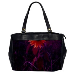 Purple Sunflower Oversize Office Handbag by okhismakingart