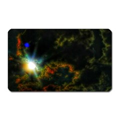 Emerging Sun Magnet (rectangular) by okhismakingart