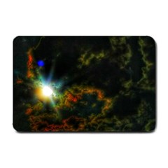 Emerging Sun Small Doormat  by okhismakingart