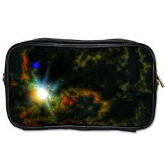 Emerging Sun Toiletries Bag (one Side) by okhismakingart