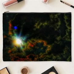 Emerging Sun Cosmetic Bag (xxxl) by okhismakingart