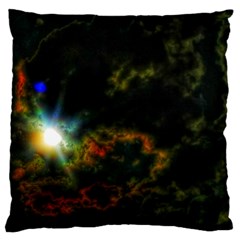 Emerging Sun Standard Flano Cushion Case (two Sides) by okhismakingart