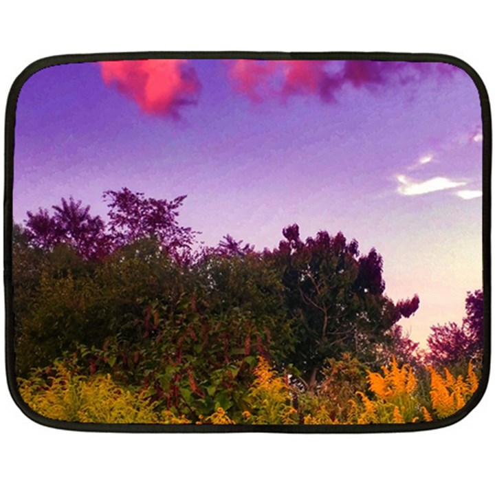 Purple Afternoon Fleece Blanket (Mini)