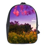 Purple Afternoon School Bag (Large) Front