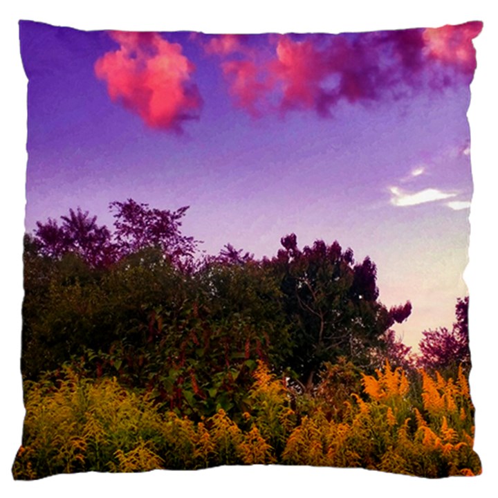 Purple Afternoon Standard Flano Cushion Case (Two Sides)