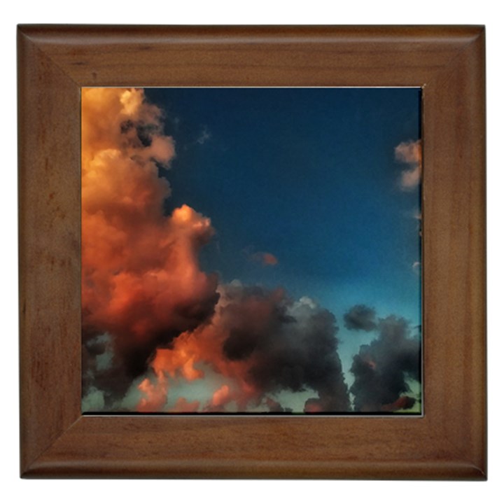 Favorite Clouds Framed Tiles