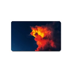 Ominous Clouds Magnet (name Card) by okhismakingart