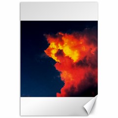 Ominous Clouds Canvas 12  X 18  by okhismakingart