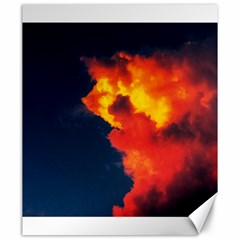 Ominous Clouds Canvas 20  X 24  by okhismakingart