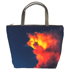 Ominous Clouds Bucket Bag