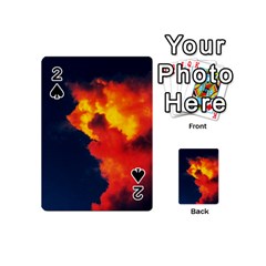 Ominous Clouds Playing Cards 54 (mini) by okhismakingart