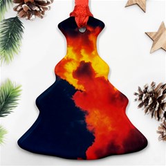 Ominous Clouds Ornament (christmas Tree)  by okhismakingart