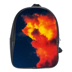 Ominous Clouds School Bag (xl) by okhismakingart