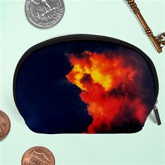 Ominous Clouds Accessory Pouch (large) by okhismakingart