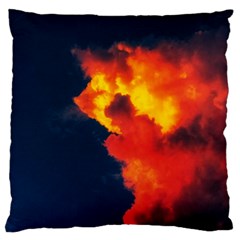 Ominous Clouds Standard Flano Cushion Case (one Side) by okhismakingart