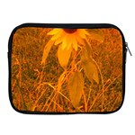 Yellow Sunflower Apple iPad 2/3/4 Zipper Cases Front