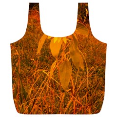 Yellow Sunflower Full Print Recycle Bag (xl) by okhismakingart