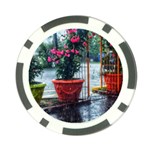 Rainy Day Poker Chip Card Guard Front